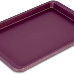 9x13in Nonstick Aluminized Steel Baking Sheet, Beetroot