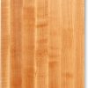 Series Rectangular Wooden Maple Cutting Board 18”x12” – 1.25” Thick, 8-lb Reversible Butcher Block with Eased Corners, Edge-Grain & Finger Grips – Made in the USA