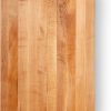 Series Rectangular Wooden Maple Cutting Board 24”x18” – 2.25” Thick, 30-lb Reversible Butcher Block with Edge-Grain & Finger Grips – Made in the USA